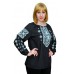 Embroidered blouse "Milky Way"